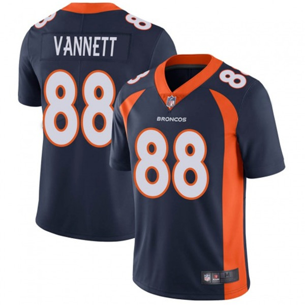 Men's Denver Broncos #88 Nick Vannett Navy Vapor Untouchable Limited Stitched NFL Jersey Men's Denver Broncos #88 Nick Vannett Navy Vapor Untouchable Limited Stitched NFL Jersey